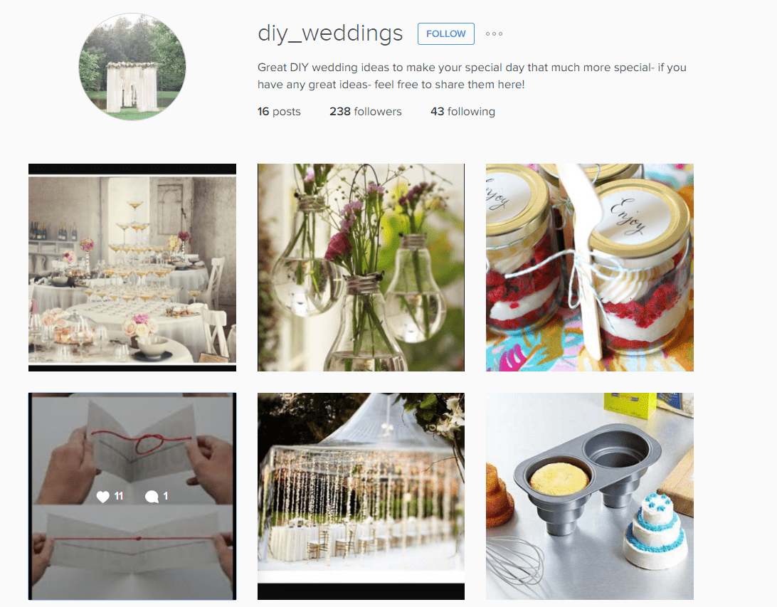 Instagram-DIYwedding